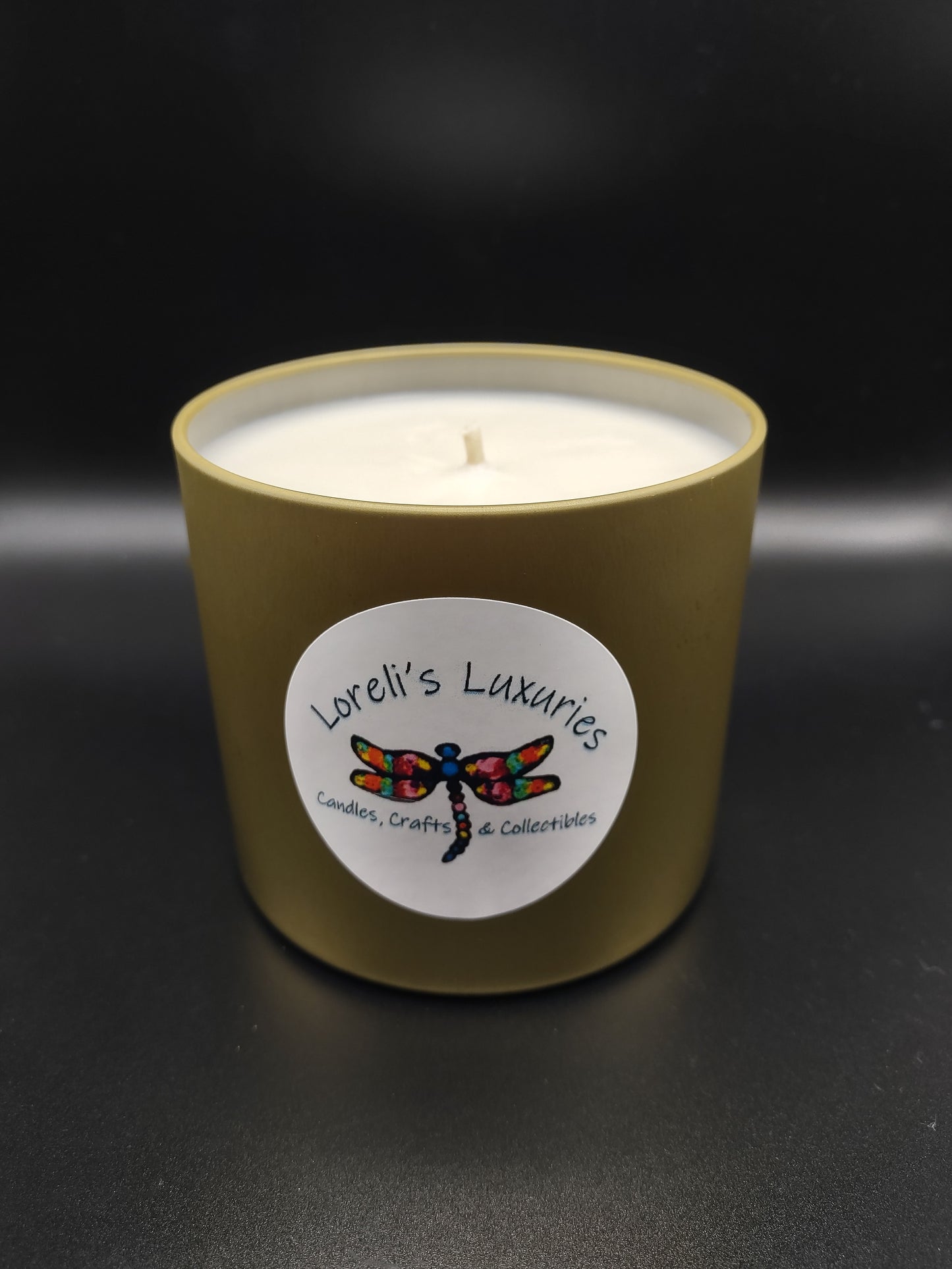 Christmas Hearth in Large Gold Tin (12oz)