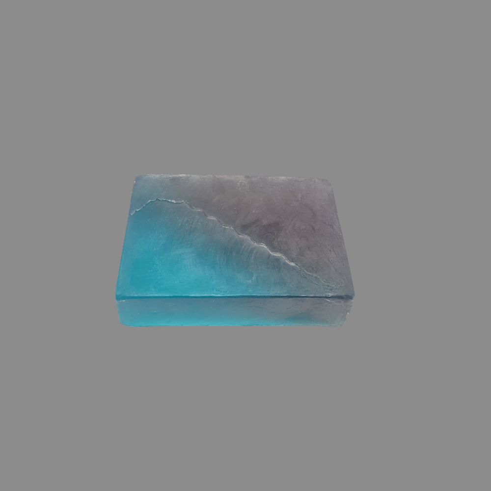 Teal and Black "Team Colors" Bar Soap