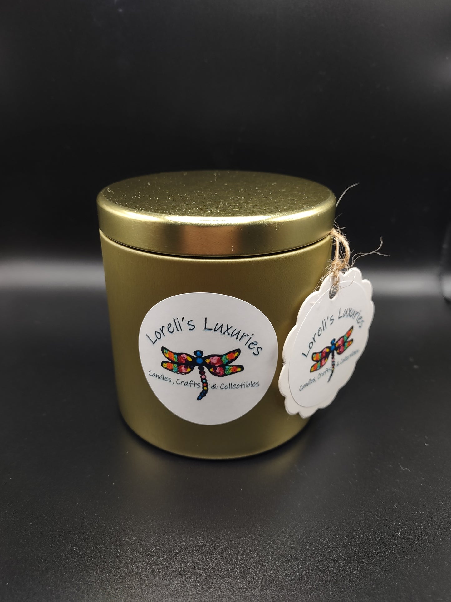 Christmas Hearth in Large Gold Tin (12oz)