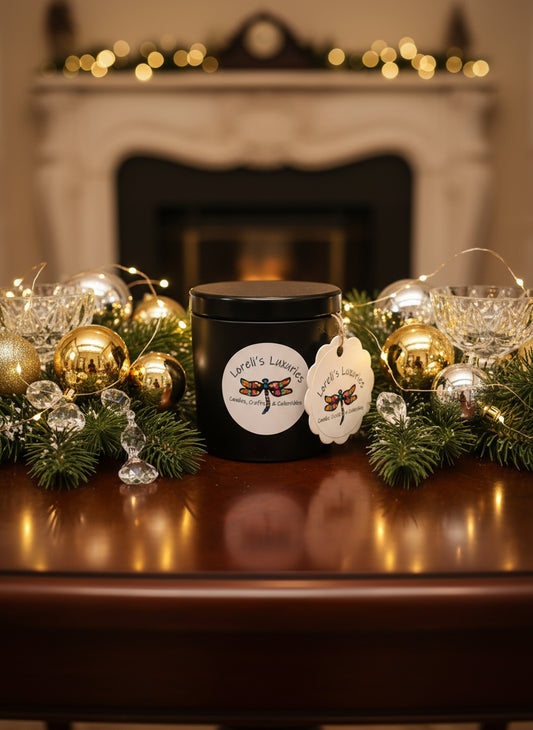 Ginger and Spice in Large Black Tin (12oz)