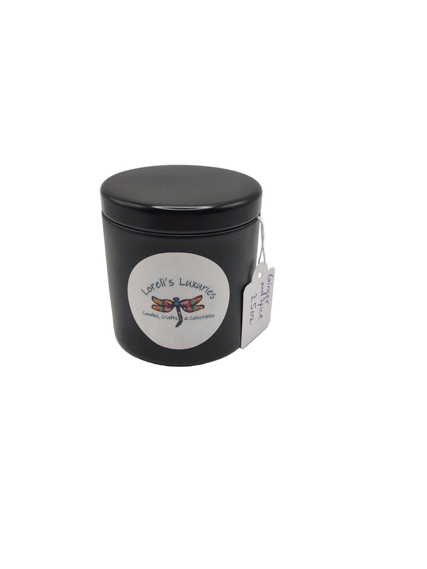 Ginger and Spice in Mini Black Tin (3.5oz)