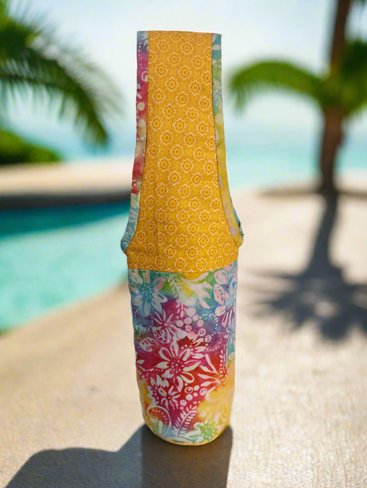 Tropical Vacation Wine Cozy