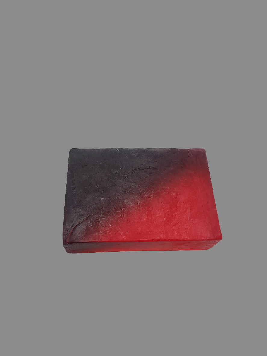 Red and Black "Team Colors" Bar Soap