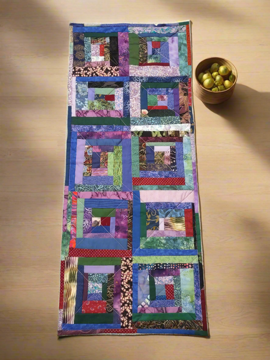 Purple Table Runner