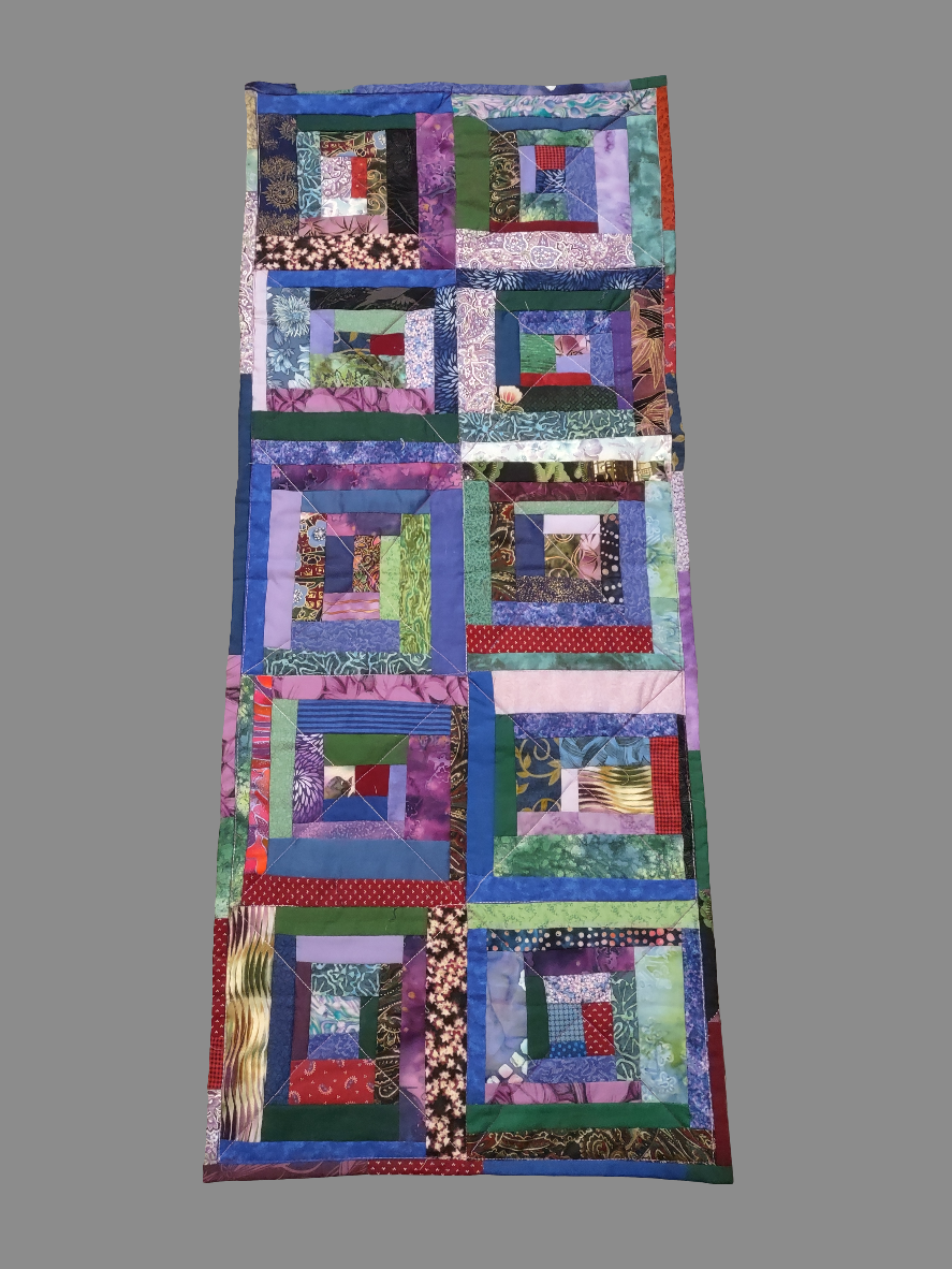 Purple Table Runner