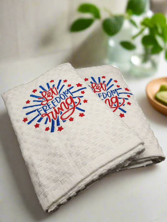 Patriotic Hand Towels (Set of 2)