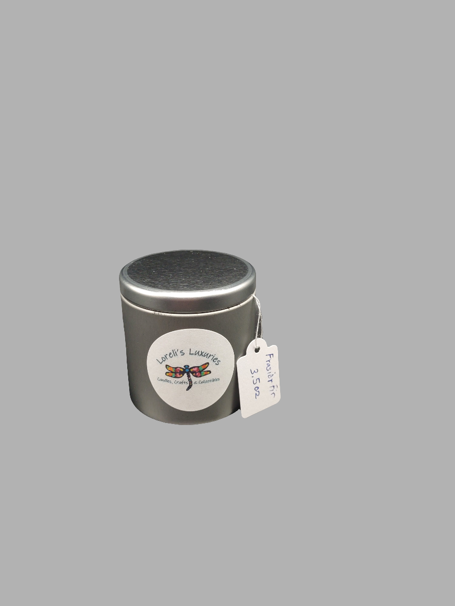 Frasier Fir in Mini Silver Tin (3.5oz)