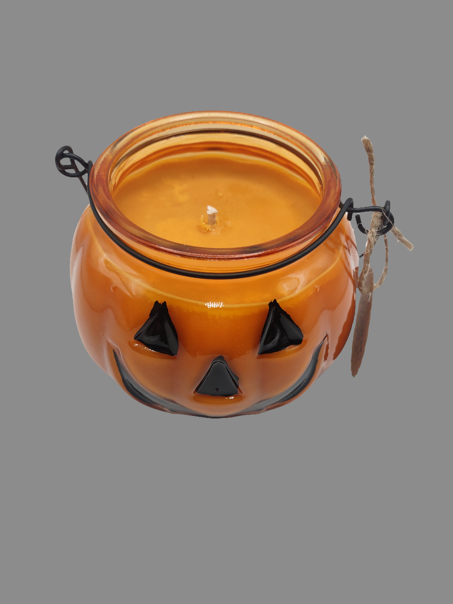 Cinnamon Pumpkin Spice in Orange Pumpkin Glass (12oz)