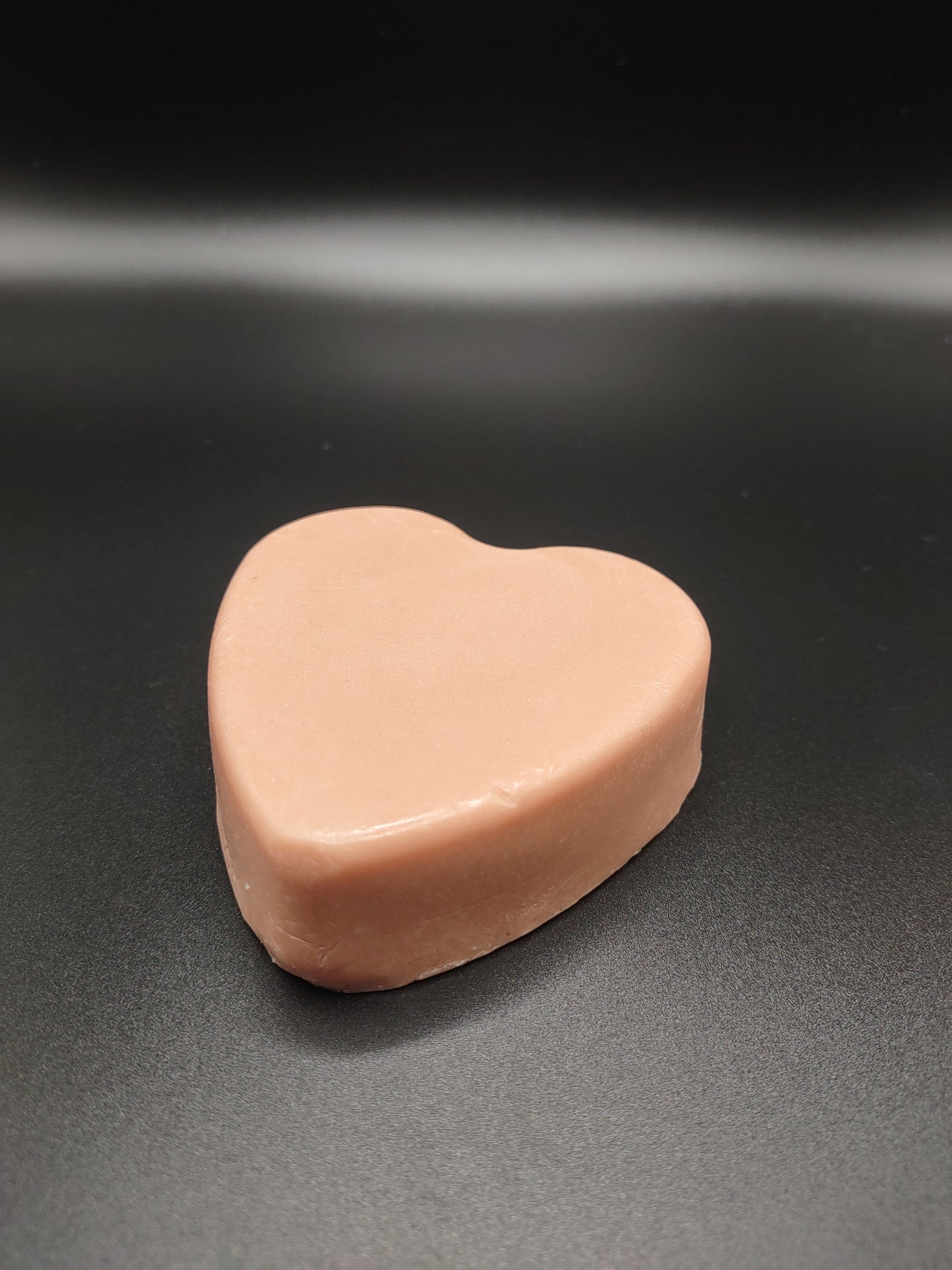 Pink Sugar Crystals Heart Soap